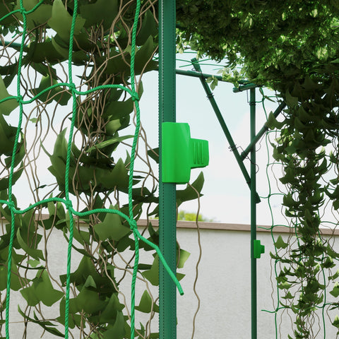 Rootz Garden Rose Grille - Plant Trellis - Climbing Aid - Rustproof & Stable - 223cm x 223cm x 223cm