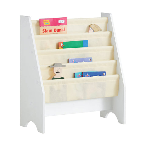 Rootz Children's Bookshelf - Hanging Shelf - Magazine Rack - Eco-Friendly Chipboard - Versatile Storage - Perfect for Toddlers - 62cm x 71cm x 29cm