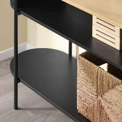 Rootz Console Table - Hallway Table - Narrow Desk - Durable MDF - 110cm x 39cm x 76cm