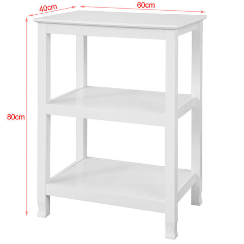 Rootz Console Table - Printer Stand - Microwave Cabinet - Stylish Storage - Curved Legs - Versatile Use - 60cm x 80cm x 40cm