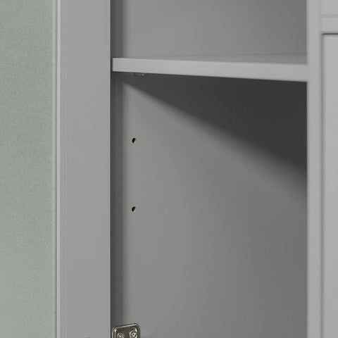 Rootz Kitchen Cabinet Sideboard - Hall Closet - Kitchen Trolley - MDF Construction - Adjustable Shelf - Mobile Design - 89cm x 89cm x 40cm