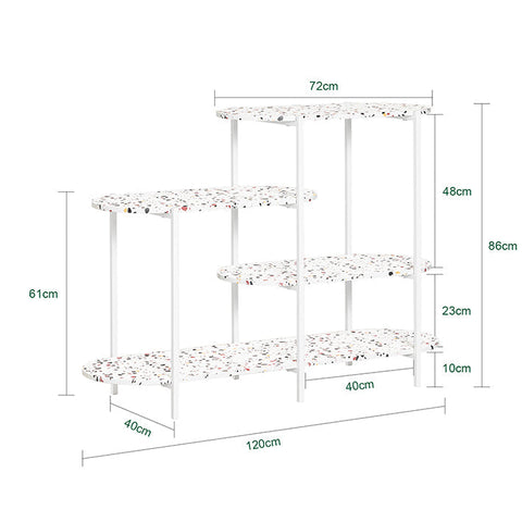Rootz Consoletafel - Haltafel - Haltafel - Open opbergruimte - 120cm x 86cm x 40cm - MDF (E1) - Metalen frame