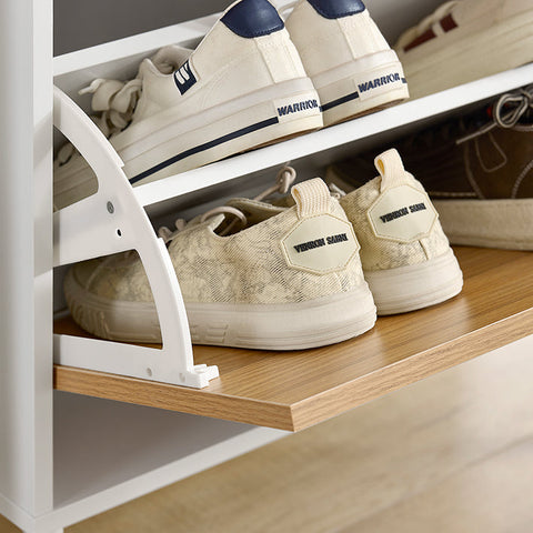 Rootz Multi-Compartment Sideboard - Closet - Storage Cabinet - Stability - 75x76x35cm