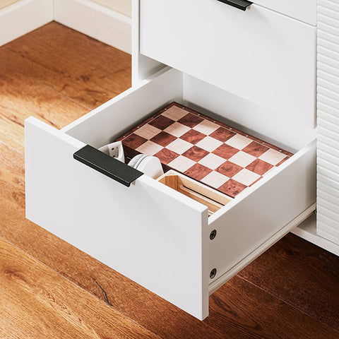 Rootz Sideboard Cabinet - Storage Cabinet - Buffet Table - Ample Storage with 2 Doors & 3 Drawers - 92cm x 119cm x 40cm