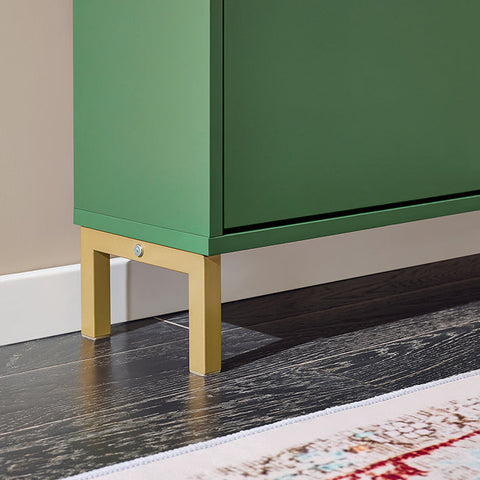 Rootz Shoe Storage Cabinet - Shoe Organizer - Shoe Rack - Space-Saving Design - 100x90x19cm