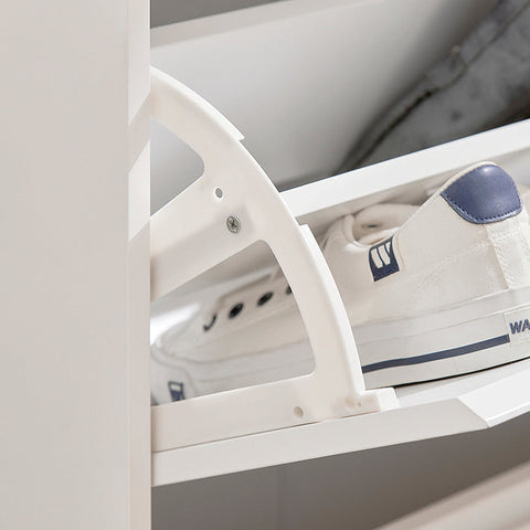 Rootz Schoenenkast Tipper - Schoenenorganizer - Schoenenopslag - Ruimtebesparend ontwerp - Wandmontage - Veelzijdige opslag - 71 cm x 118 cm x 24 cm