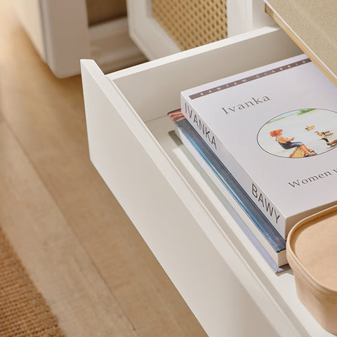 Rootz Schoenenkast met Bank - Halorganisator - Opbergeenheid - MDF en grenen constructie - Verstelbare plank - Schimmelbescherming - Comfortabele zitplaatsen - 100 cm x 60 cm x 35 cm