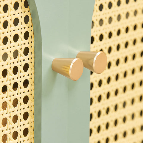 Rootz Modern Shoe Bench - Entryway Bench - Storage Organizer - Air-Permeable Grid Doors - Adjustable Shelves - MDF Construction - 100cm x 46cm x 34cm