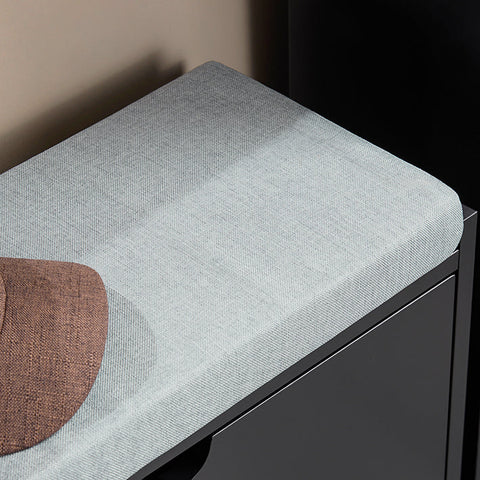 Rootz Shoe Cabinet - Shoe Storage - Entryway Organizer - Space-Saving Design - 60x52x24cm