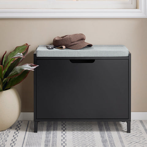 Rootz Shoe Cabinet - Shoe Storage - Entryway Organizer - Space-Saving Design - 60x52x24cm