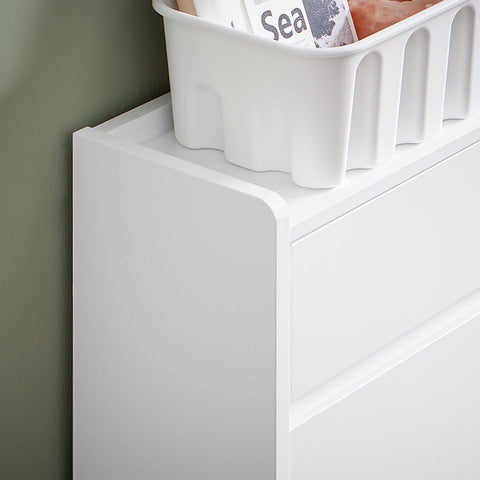 Rootz Shoe Storage Unit - Shoe Organizer - Entryway Cabinet - Space-Saving Design - MDF Material - 98x95x19cm