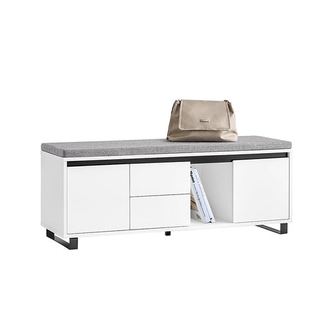 Rootz Shoe Cabinet - Storage Unit - Organizing Solution - Adjustable Shelves - 110x42x35cm