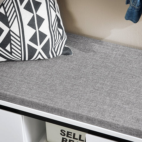 Rootz Shoe Cabinet - Storage Unit - Organizing Solution - Adjustable Shelves - 110x42x35cm