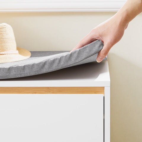 Rootz Shoe Cabinet - Shoe Organizer - Shoe Storage - Optimal Space Use - 60cm x 55cm x 34cm