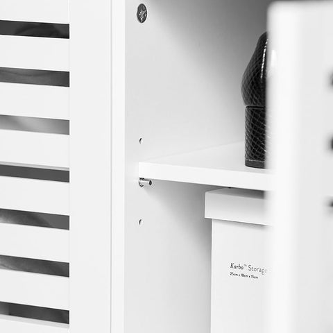 Rootz Shoe Rack - Storage Rack - Shoe Organizer - Adjustable Shelves - MDF & PB - 71cm x 43cm x 35cm