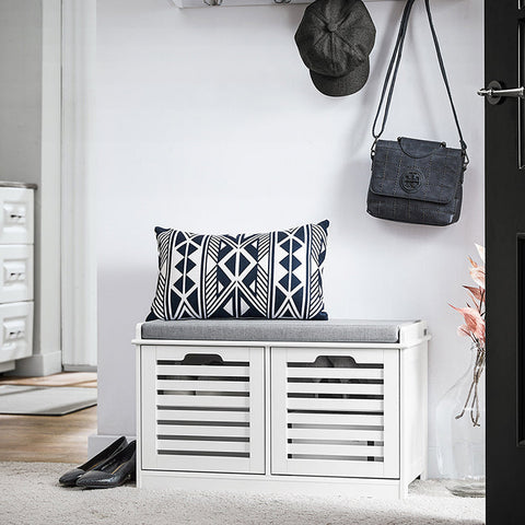 Rootz Shoe Rack - Storage Rack - Shoe Organizer - Adjustable Shelves - MDF & PB - 71cm x 43cm x 35cm