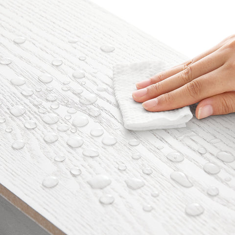 Rootz Shoe Cabinet - Footwear Storage - Shoe Organizer - Space-Saving Design - 105x83x24cm - White MDF