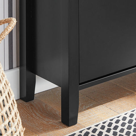 Rootz Shoe Cabinet - Entryway Storage - Shoe Organizer - MDF - Spacious Drawer - 80cm x 108cm x 25cm - Pre-sale Until 16/10/2024