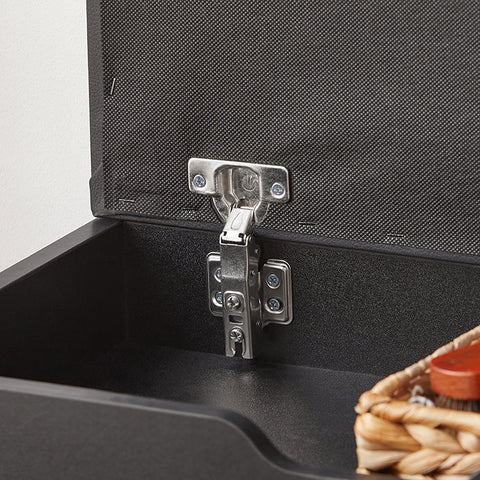 Rootz Shoe Bench with Storage - Shoe Tipper - Sitting Chest of Drawers - Space-Saving Design - Hidden Compartment - Comfortable Seat Cushion - 60cm x 50cm x 30cm