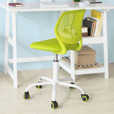 Rootz Adjustable Desk Chair for Children - Youth Swivel Chair - Office Chair - Ergonomic Design - Neck & Back Support - Quiet 360-Degree Wheels - 77-89cm x 46-58cm x 54cm