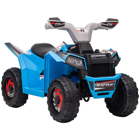 Rootz Electric Children's Quad - Kids Ride-On ATV - Toddler Electric Vehicle - Safe Speed - Easy Operation - Long-lasting Fun - 70cm x 41.5cm x 48.5cm - Blue