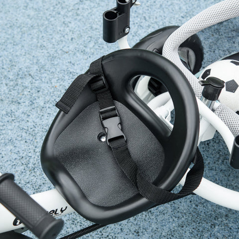 Rootz Children's Trike - Toddler Tricycle - Kids Bike - Promotes Learning - 102L x 49B x 102H cm - Removable Sunroof - Adjustable Handle - Green, Black