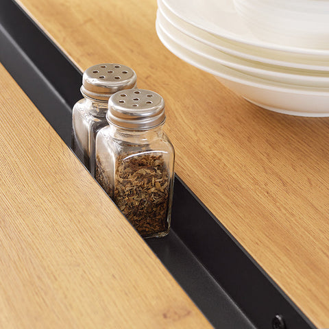 Rootz Multifunctional Table - Dining Table - Coffee Table - Durable MDF & Metal - 120cm x 75cm x 78cm - Stylish & Stable Design