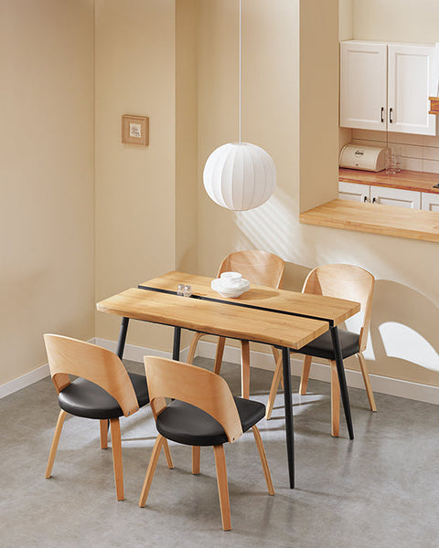 Rootz Multifunctional Table - Dining Table - Coffee Table - Durable MDF & Metal - 120cm x 75cm x 78cm - Stylish & Stable Design