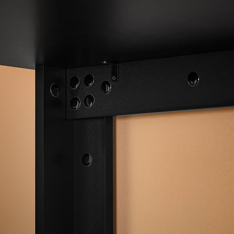 Rootz Kitchen Island Table - Breakfast Bar - Space-Saving Table - Durable & Robust - 112cm x 106cm x 57cm