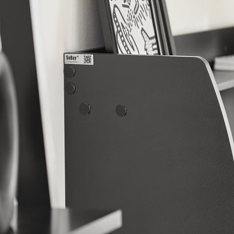 Rootz Wall Table Desk - Study Desk - Workstation - Ample Storage - 82cm x 39cm x 60cm