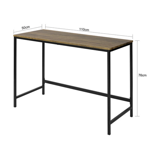 Rootz Portable Workstation Desk - Studio Desk - Computer Table - Spacious Work Area - 110cm x 76cm x 50cm