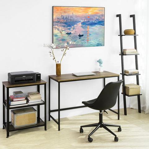 Rootz Portable Workstation Desk - Studio Desk - Computer Table - Spacious Work Area - 110cm x 76cm x 50cm