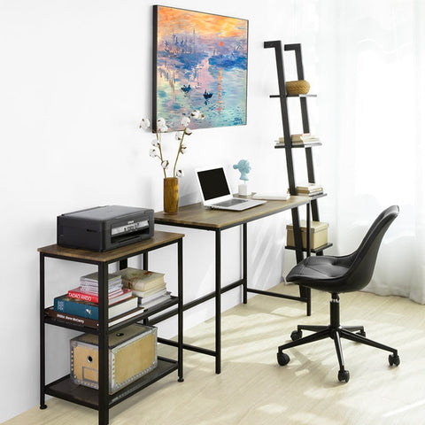Rootz Portable Workstation Desk - Studio Desk - Computer Table - Spacious Work Area - 110cm x 76cm x 50cm