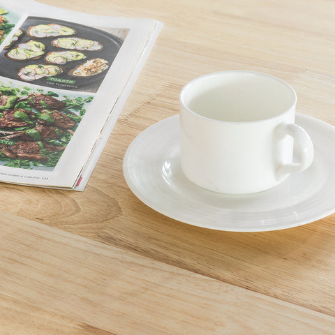 Rootz Folding Dining Room Table - Kitchen Table - Wooden Table - Expandable Top - Durable Rubber Wood - Easy Storage - 98cm x 126cm x 60cm