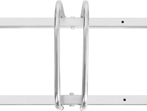Rootz Bicycle Stand - Bike Bracket - Floor Storage Rack - Scratch-Resistant - Durable Metal - 100.5x32x27cm