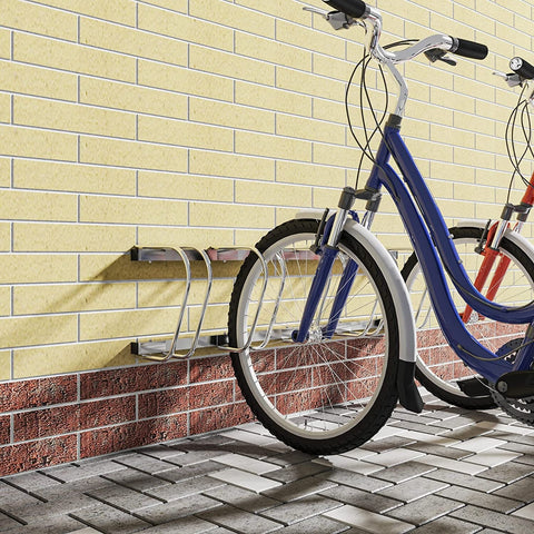 Rootz Bicycle Stand - Bike Storage Rack - Cycle Holder - Weather-Resistant - 130.5cm x 32cm x 27cm