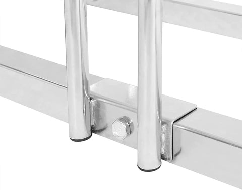 Rootz Bicycle Stand - Bike Storage Rack - Cycle Holder - Weather-Resistant - 130.5cm x 32cm x 27cm