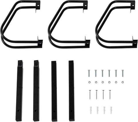 Rootz Bicycle Stand - Floor Bike Bracket - Metal Bicycle Holder - Durable & Versatile - 70.5cm x 32cm x 27cm