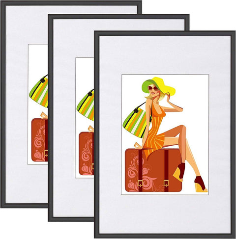 Rootz Picture Frame Set - Photo Frames - Display Frames - Durable Construction - Versatile Orientation - Multiple Sizes - 10x15cm to 50x70cm