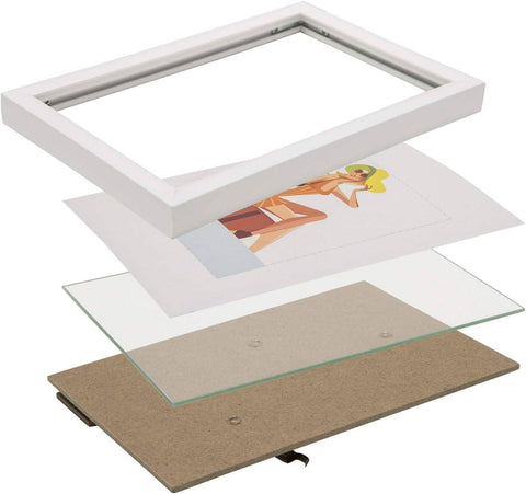 Rootz Picture Frame Set - Photo Frames - Display Frames - Durable Construction - Versatile Orientation - Multiple Sizes - 10x15cm to 50x70cm