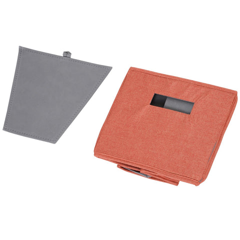 Rootz Corner Shelf Storage - Space-Saving Standregal - Cabinet with Drawers - MDF White - Anti-Tilt Stability - 57cm x 57cm x 95cm