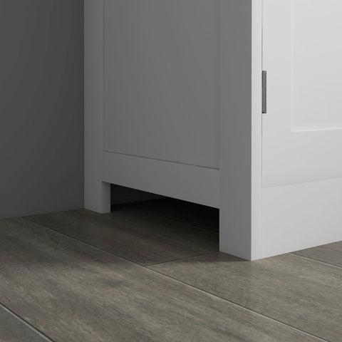 Rootz Kitchen Buffet Cabinet - Closet - Storage Unit - Modern Design - 60cm x 30cm x 110.5cm