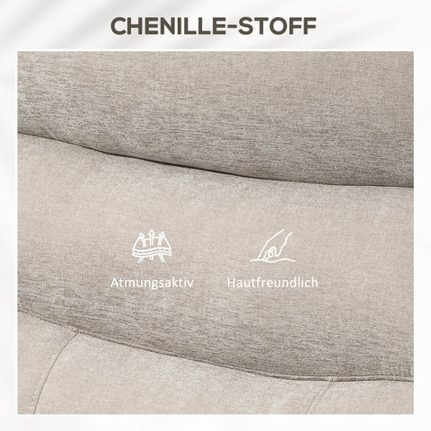 Rootz Massage Chair - Recliner - Electric Armchair - 8 Vibration Points - 93cm x 101cm x 102cm