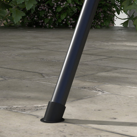 Rootz Hollywood Garden Swing - 3-Seater Rocking Bench - Outdoor Patio Swing - Steel Frame - 172 x 110 x 153 cm - Ideal Sun Protection