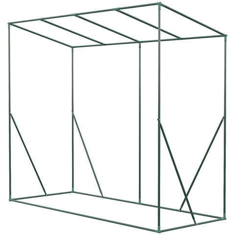 Rootz Greenhouse UV Protection - Plant Shelter - Garden Conservatory - Mosquito Net - Reinforcement Rods - 200L x 77W x 169H cm