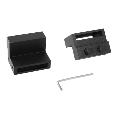 Rootz Sliding Door Fitting System - Interior Door Hardware - Barn Door Gear - Rust-Proof - 200cm x 4cm x 0.6cm