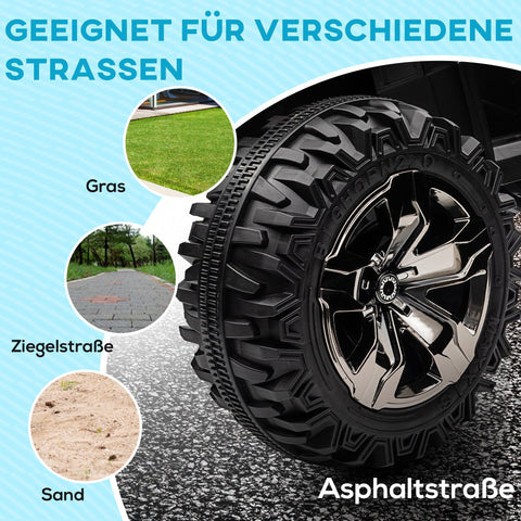 Rootz 12V Children's Quad Vehicle - Kids Electric Ride-On - Orange ATV - MP3 Player - Safe Adventures - 100cm x 65cm x 73cm