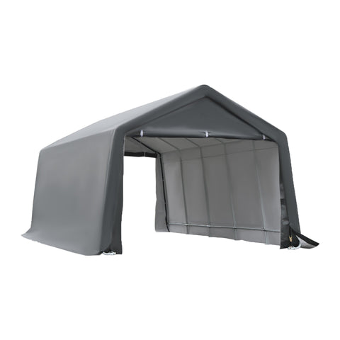 Rootz Garage Tent Carport - Shelter - Storage Tent - Waterproof & UV-Resistant - 6m x 3.6m x 2.75m