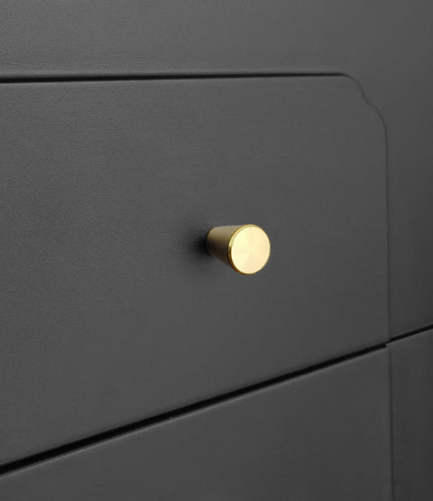 Rootz Retro TV Lowboard - Entertainment Console - Media Unit - Ample Storage - 175cm x 38cm x 55.5cm