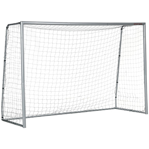 Rootz Portable Soccer Goal - Football Net - Training Goal - Sturdy Steel Frame - Weatherproof Net - Easy Setup - 300cm x 120cm x 200cm